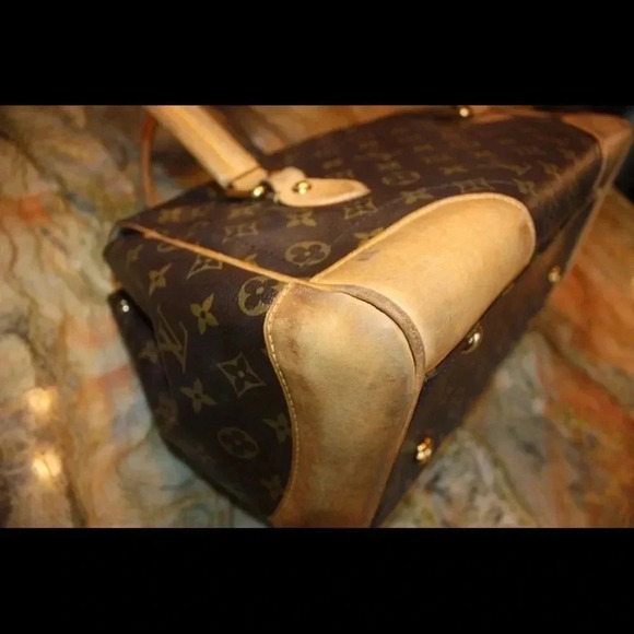 Louis Vuitton Beverly GM Shoulder Bag Monogram Pushlock - Picture 4 of 9